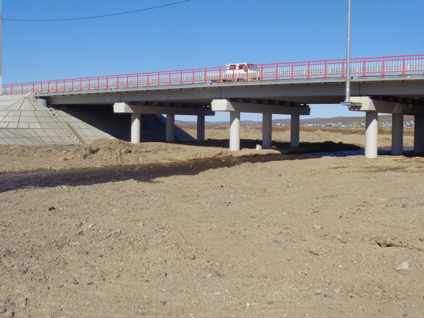 Мост на федеральной трассе в поселке Агинское досрочно сдали в эксплуатацию после капремонта